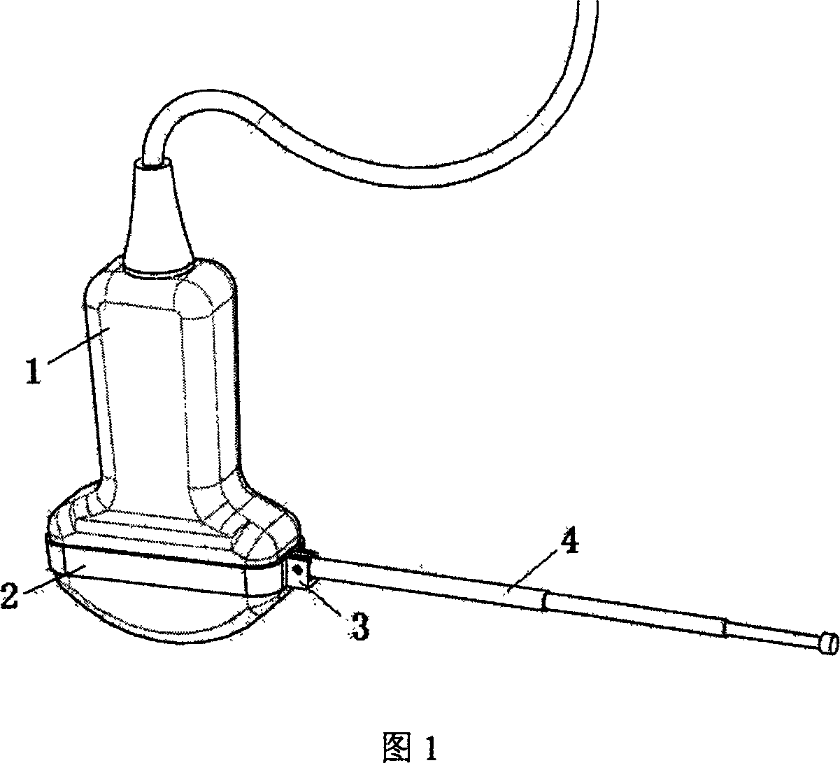 Collapsible ultrasonic positioning director