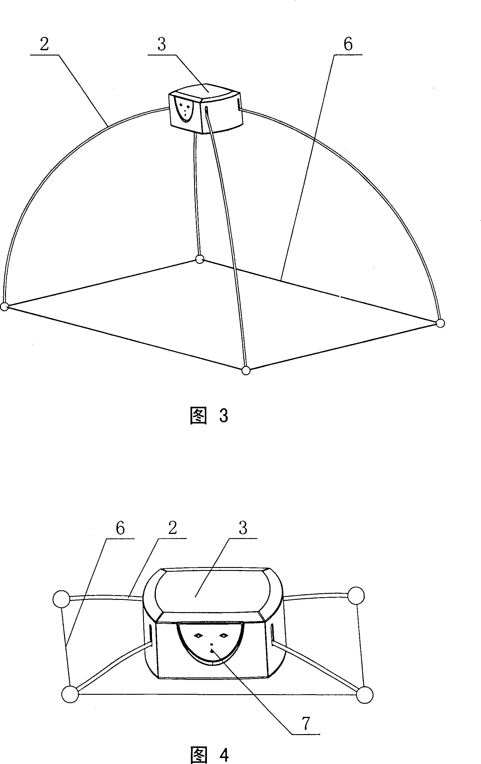 Automatic extensible tent