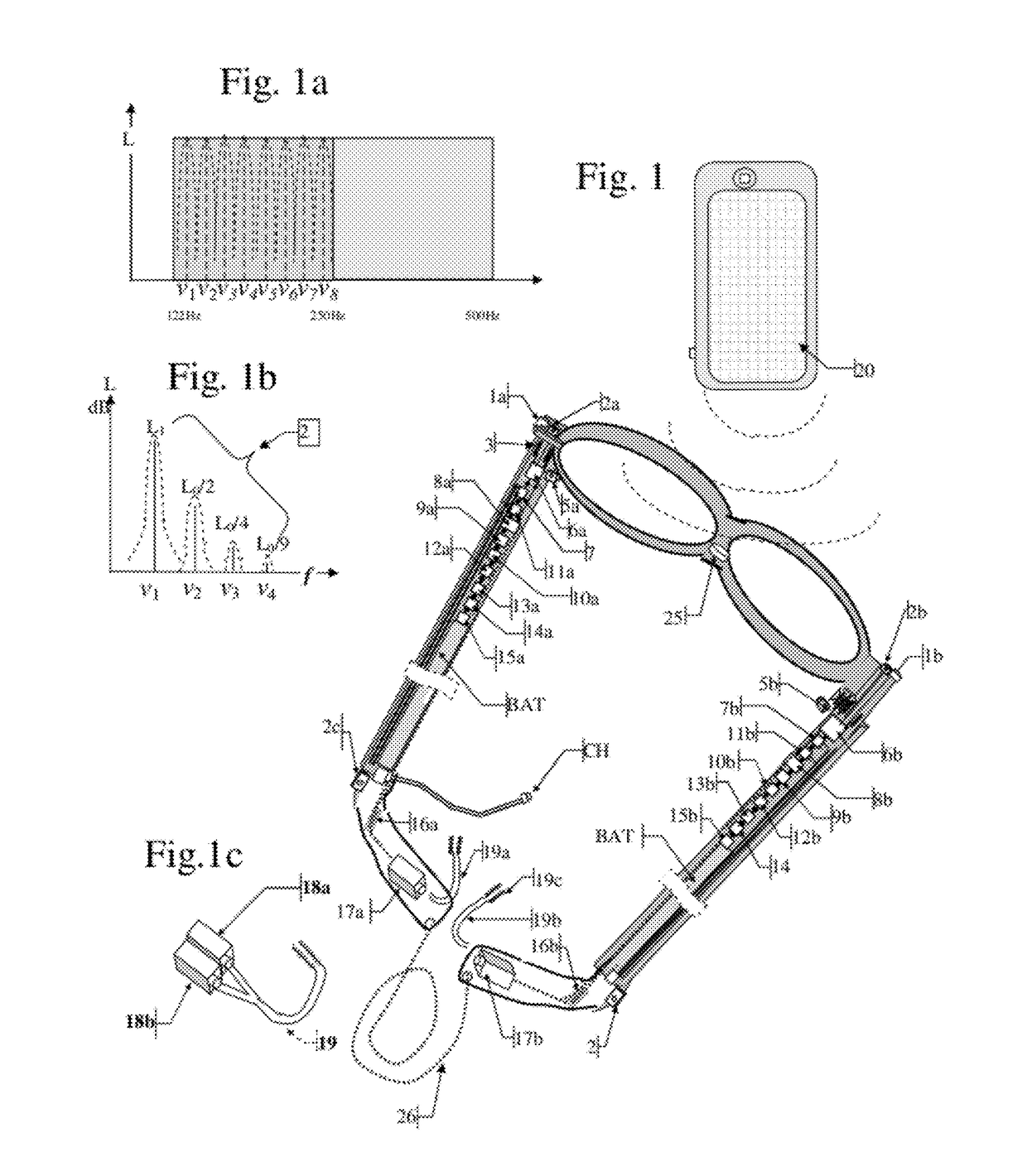 Hearing Eyeglass System and Method