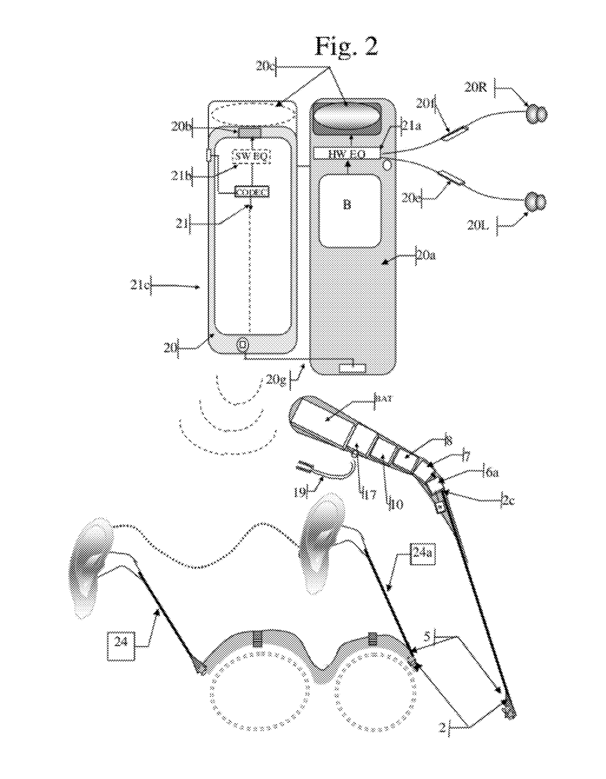 Hearing Eyeglass System and Method