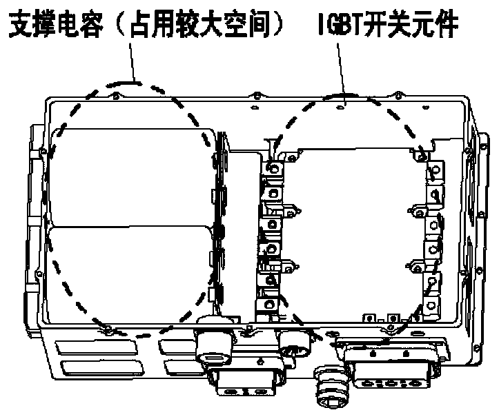 Self splicing combined plate type film capacitor