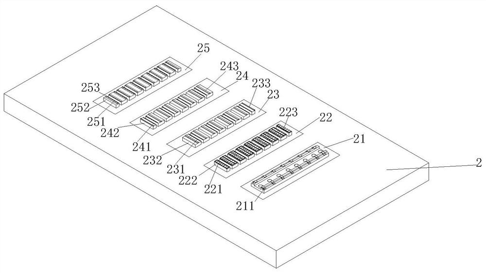 Ribbon cutting molding die for integrated circuit packaging