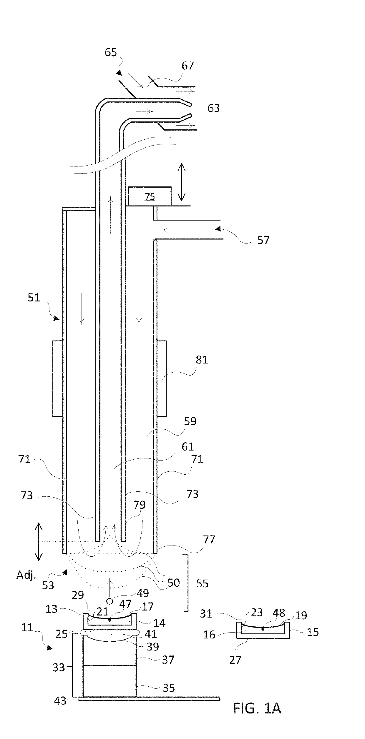 System and method for the acoustic loading of an analytical instrument using a continuous flow sampling probe