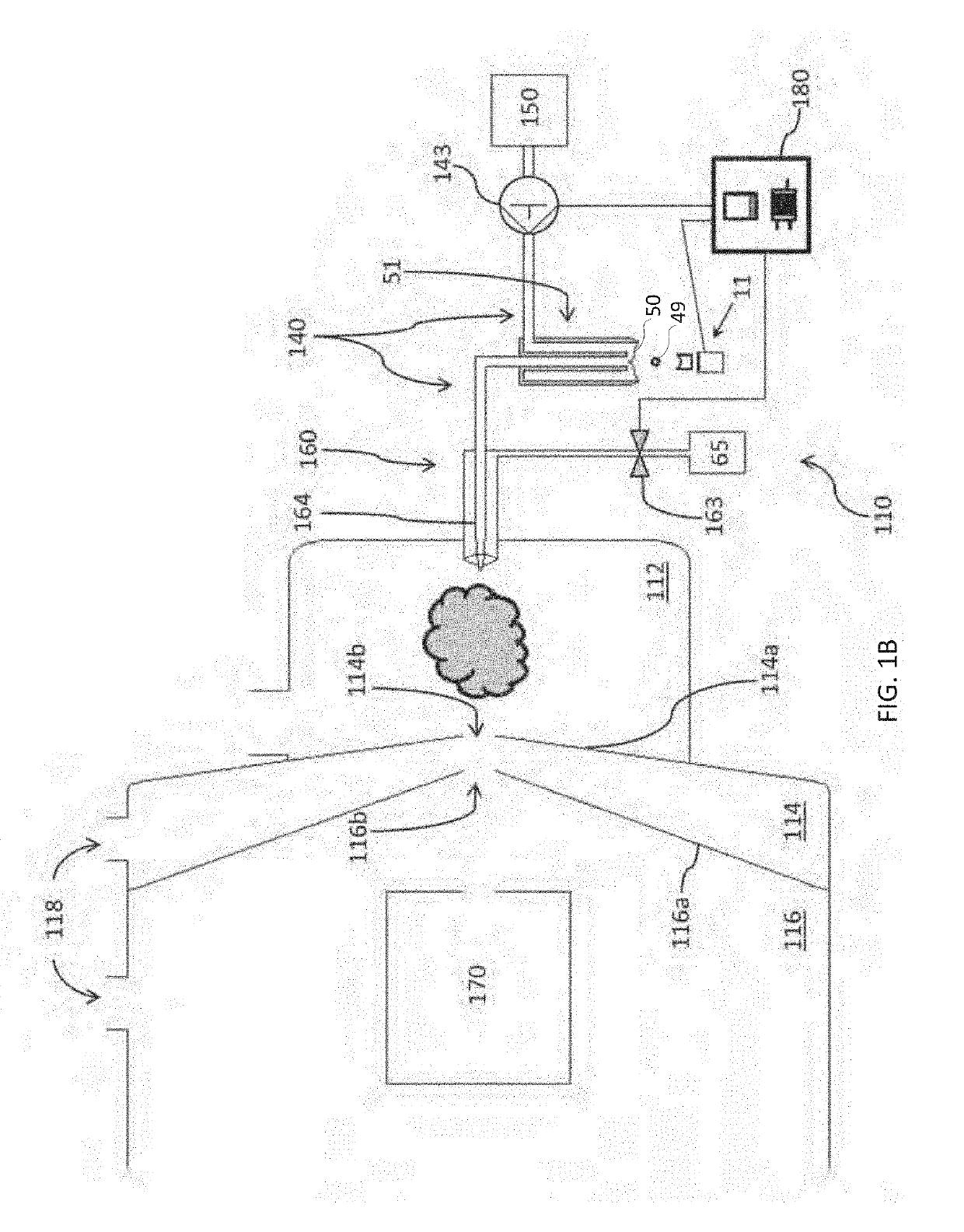 System and method for the acoustic loading of an analytical instrument using a continuous flow sampling probe