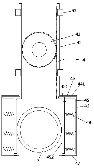 Detection mechanism and detection method of the isolation ring of the manipulator