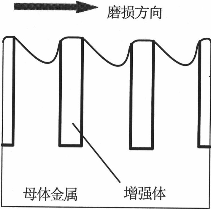 Composite material hammerhead of crusher and negative pressure casting method thereof