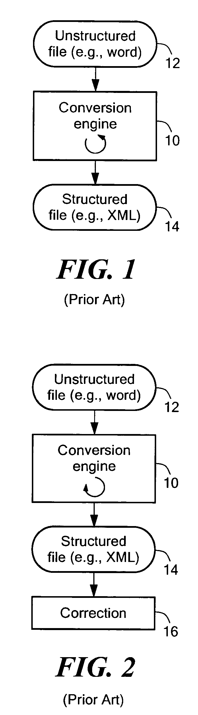 Method and expert system for deducing document structure in document conversion