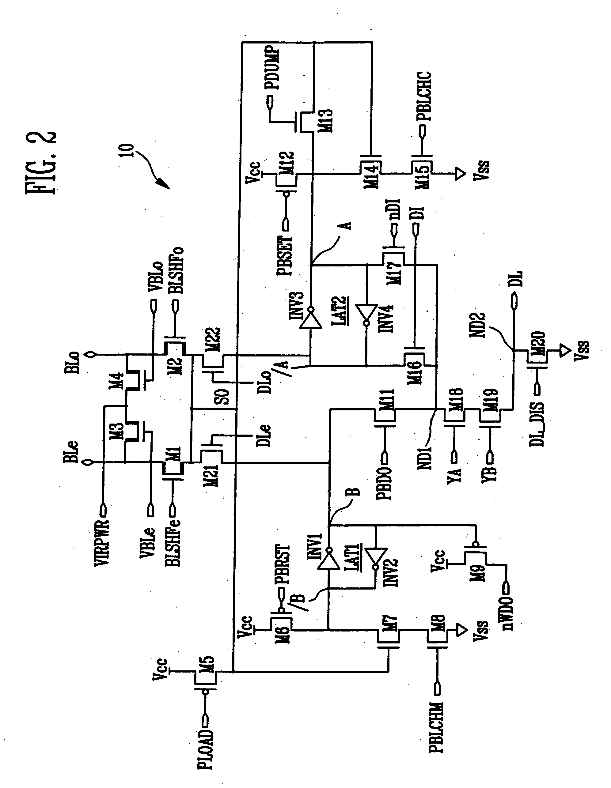 Page buffer of flash memory device and data program method using the same