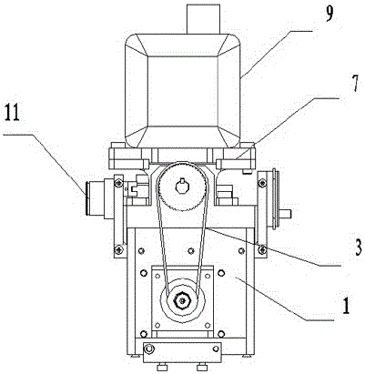 Punching device for fuselage frame