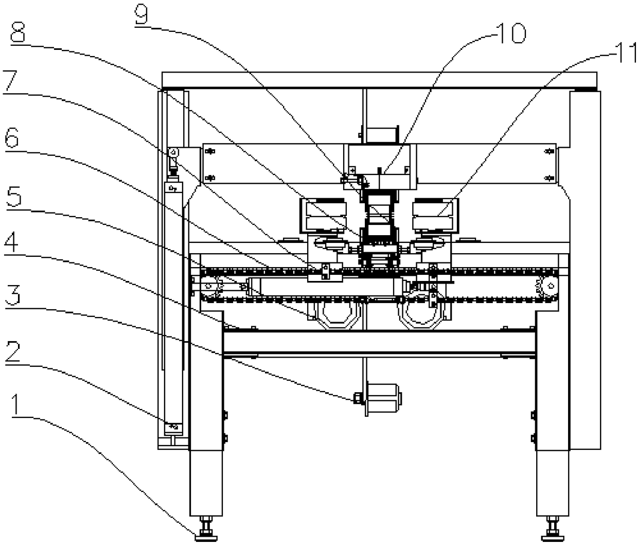 Portable small medicine box processing technology