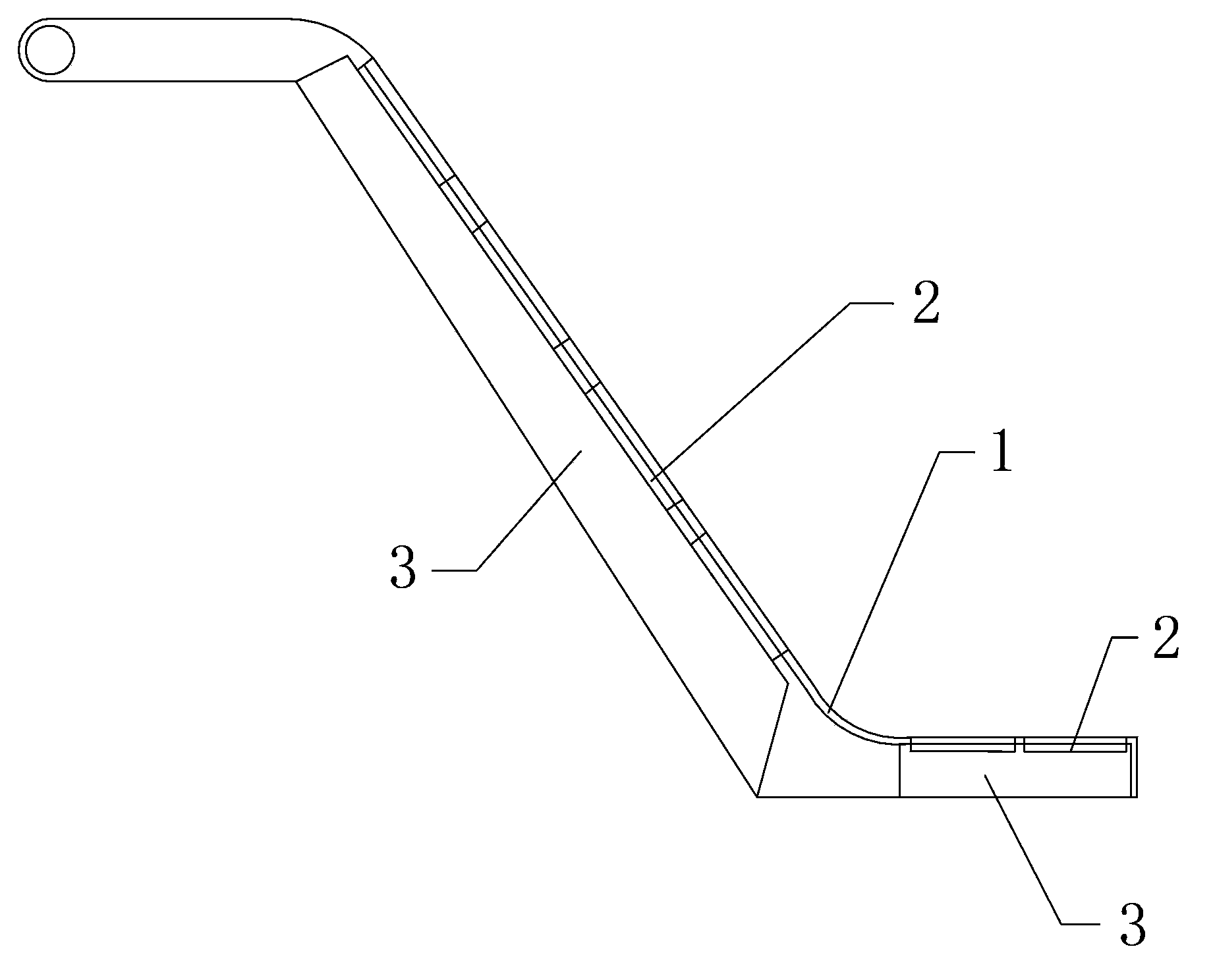 Sliding contact type electromagnet conveying belt