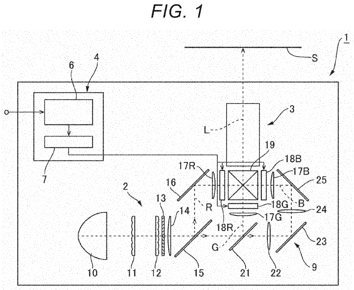 Optical system, projector, and imaging apparatus