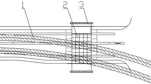 Construction method for prefabricated box culvert above running subway shield interval structure