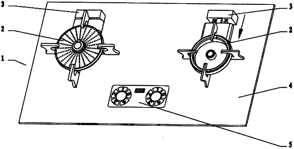 Modular gas stove