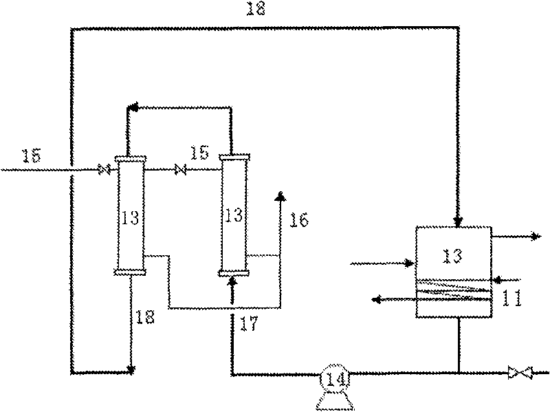 Solid-liquid separation device and solid-liquid separation method for slurry bed reactor