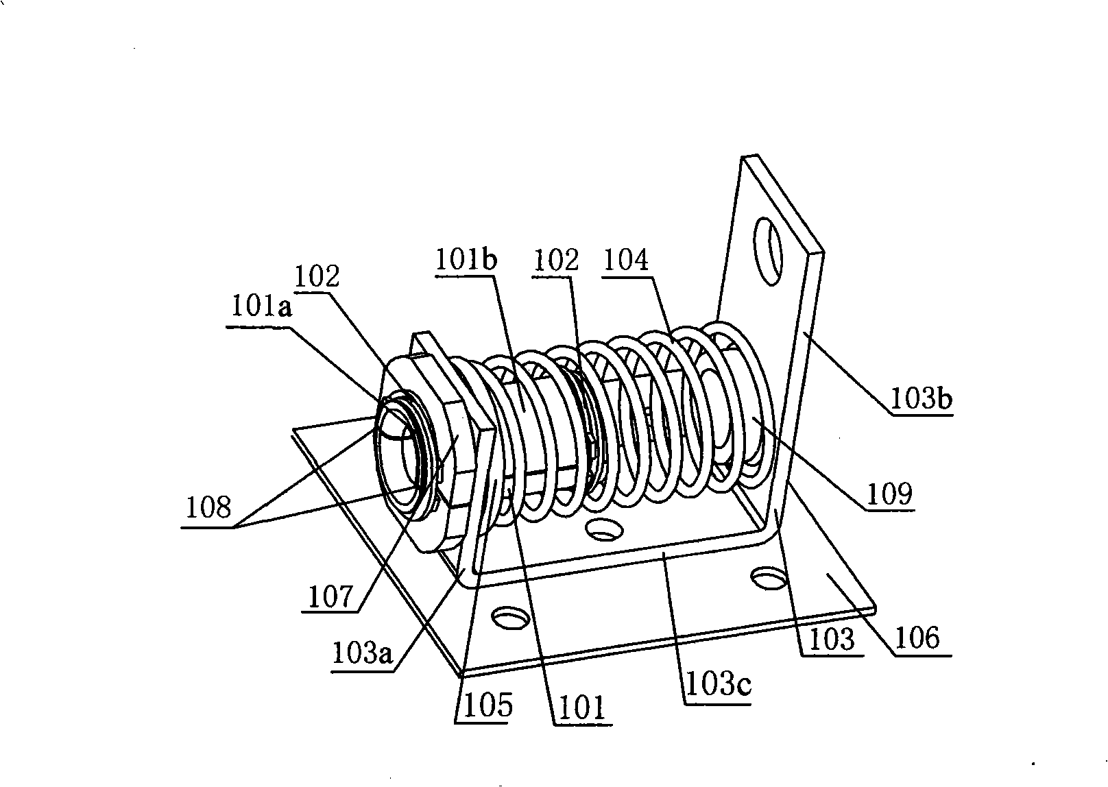 Automatic rapid plug-in mechanism