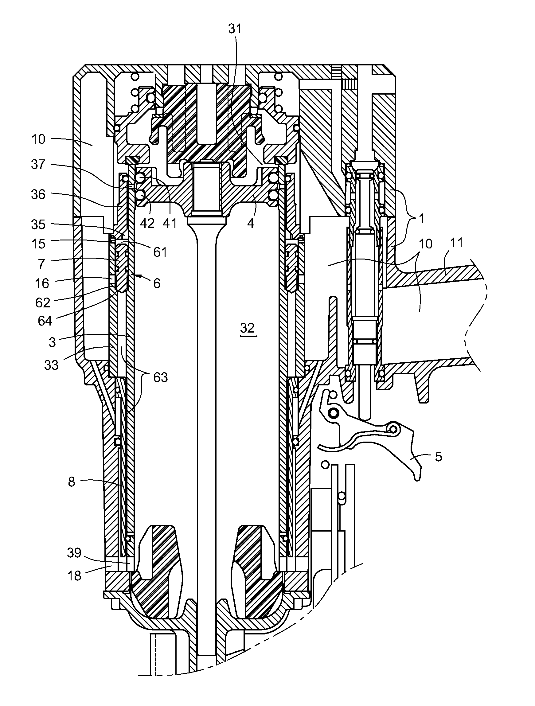 Pneumatic Nail Gun