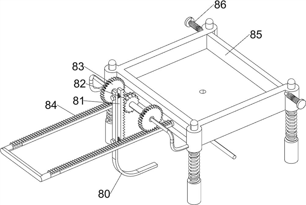 Raw material stirring and drying device for new material production