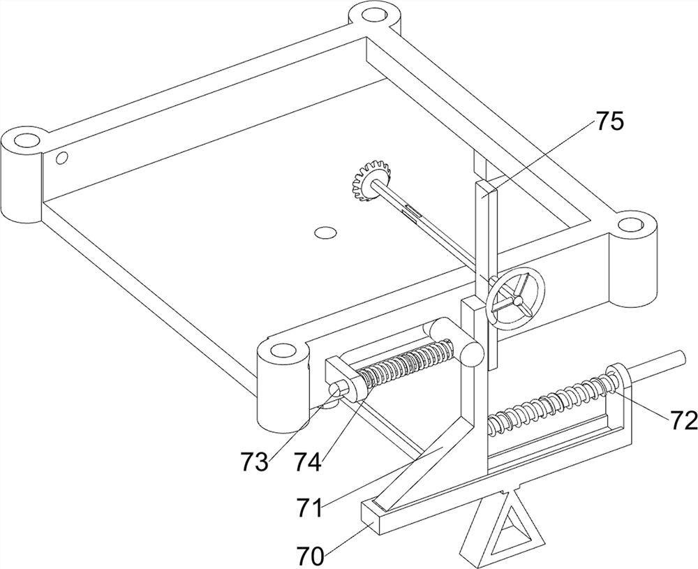 Raw material stirring and drying device for new material production