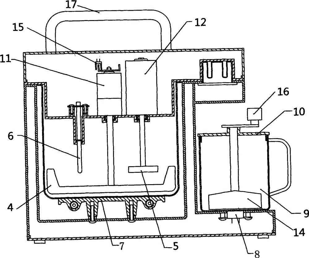 Soap making machine and soap making method