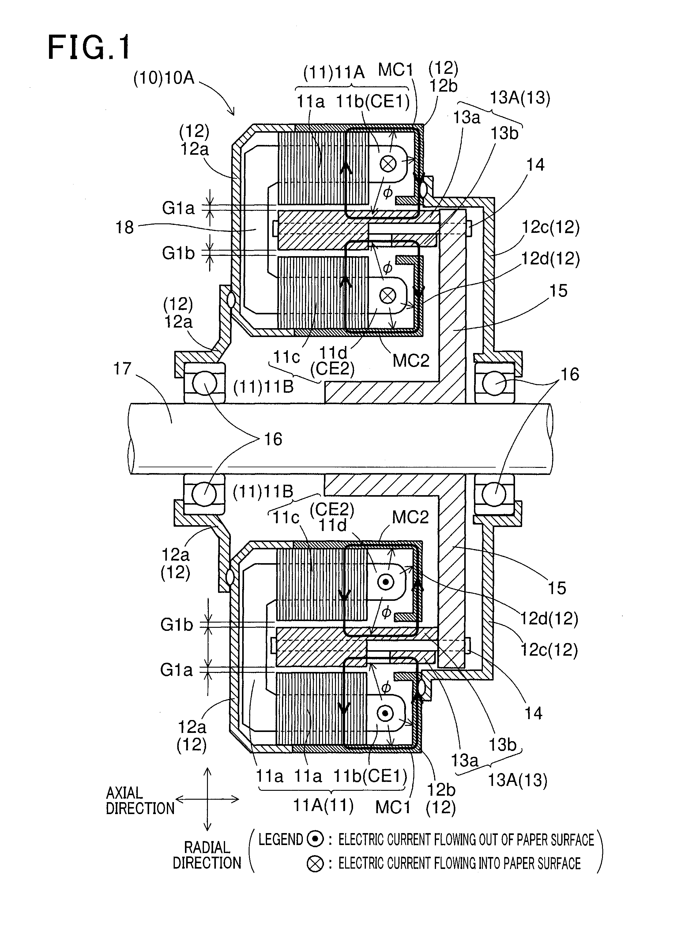 Rotating electric machine