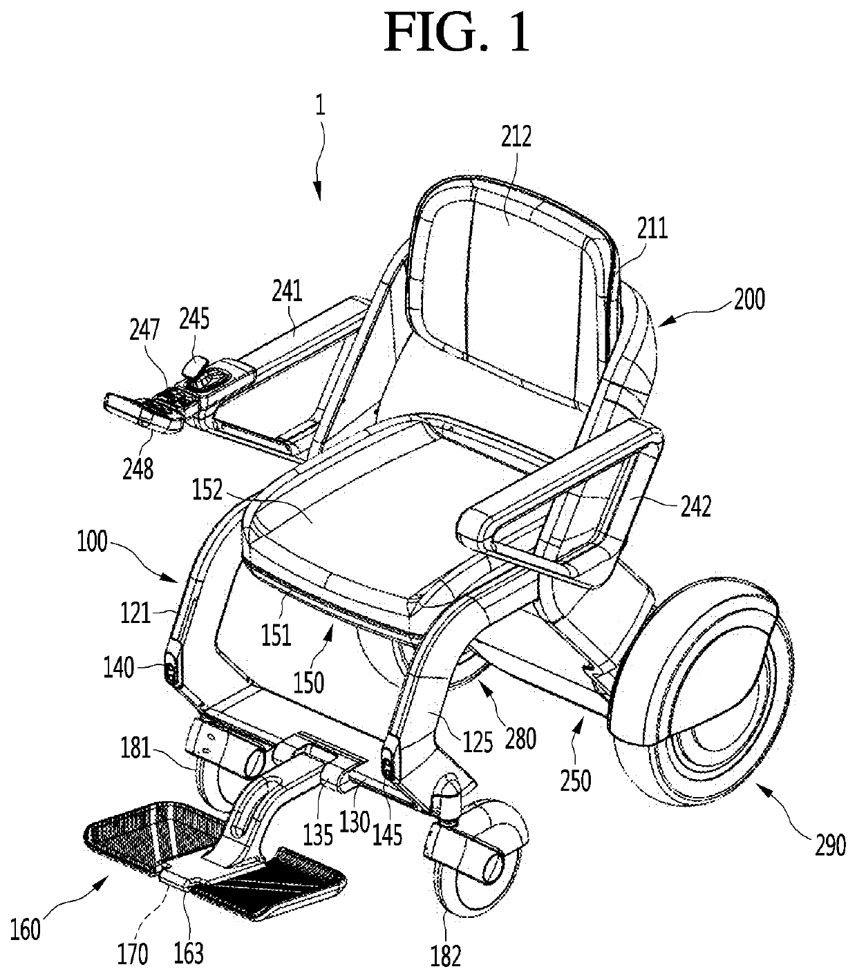 Motorized wheelchair and control method thereof