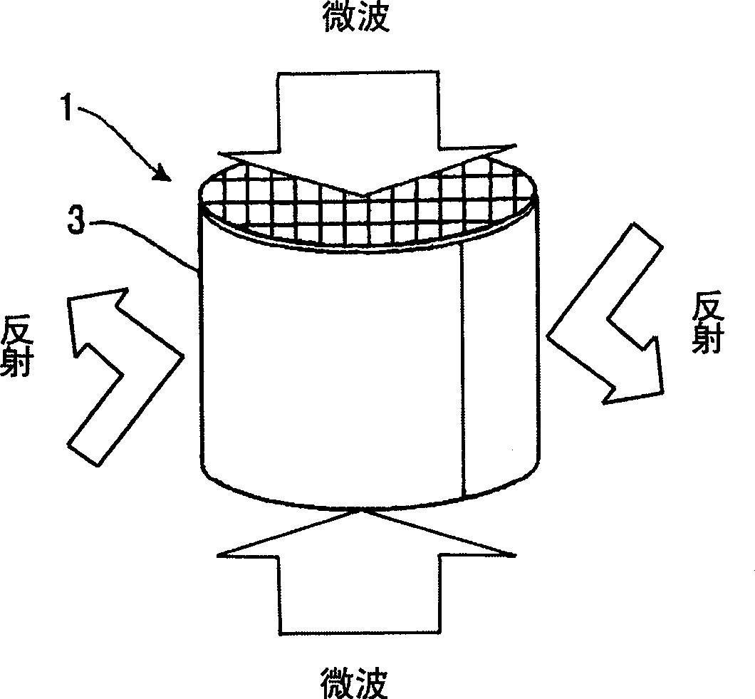 Microwave drying method of honeycomb formed bodies