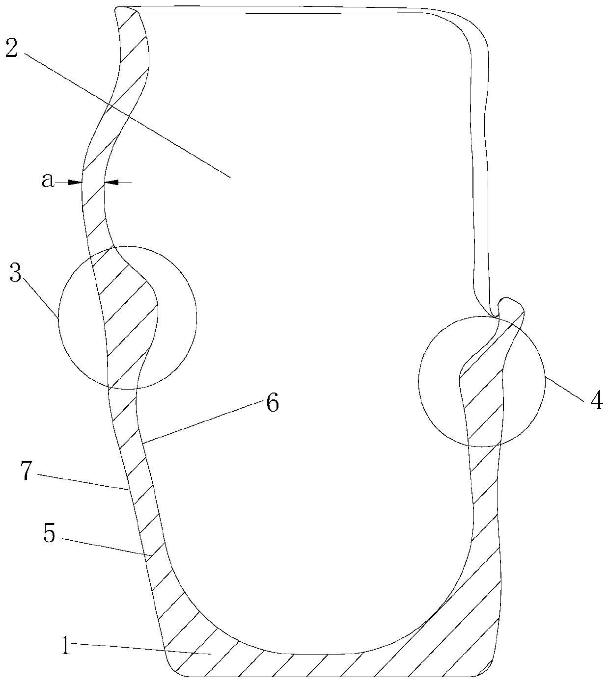 3D printed lower limb prosthetic socket liner and manufacturing method thereof