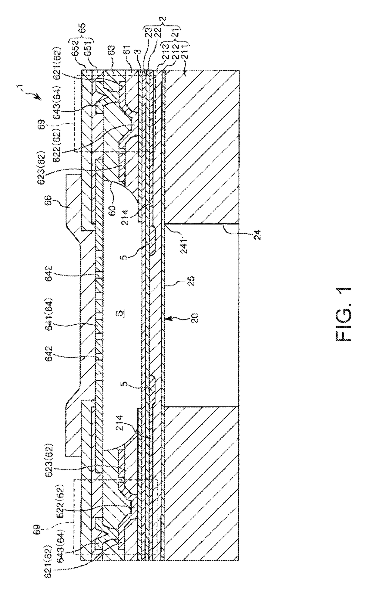 Electronic device, pressure sensor, altimeter, electronic apparatus, and moving object