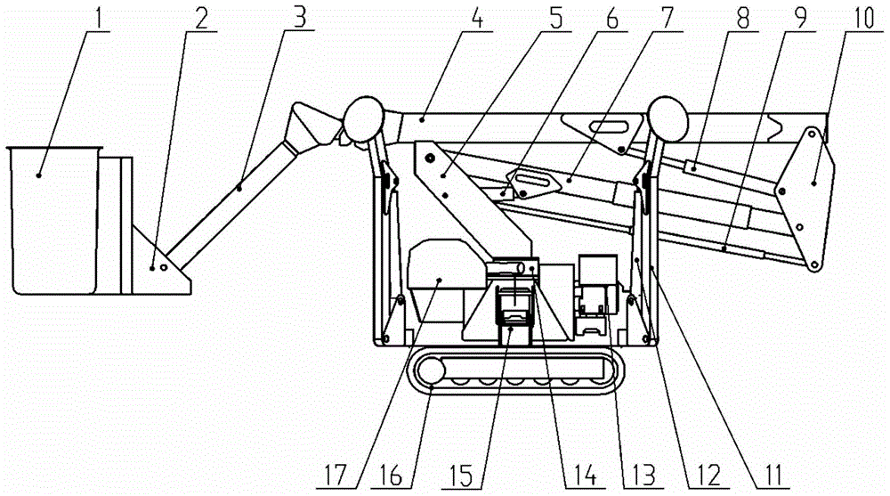 Self-propelled insulating aerial work platform