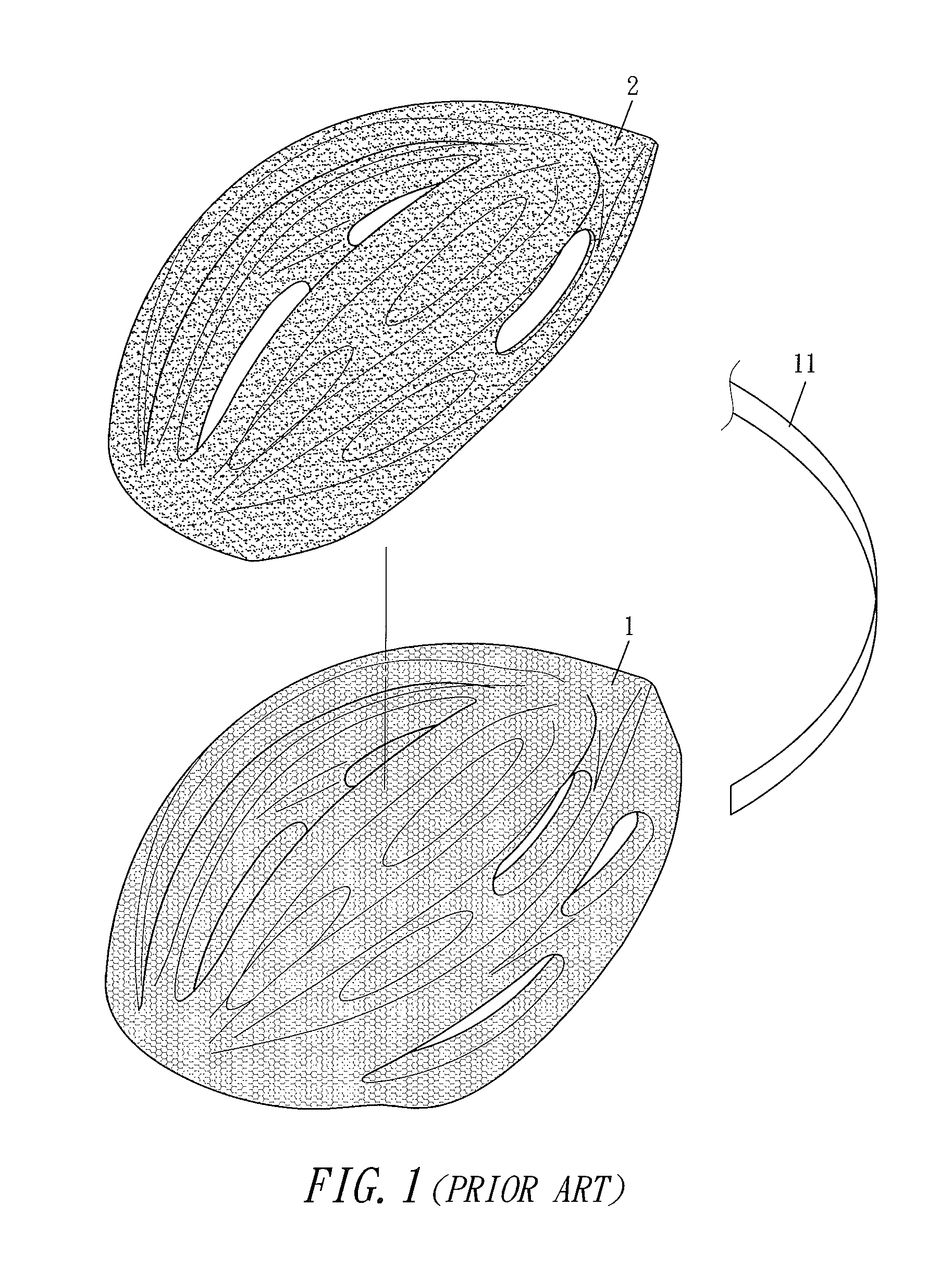 Process to manufacture main body of bike helmet