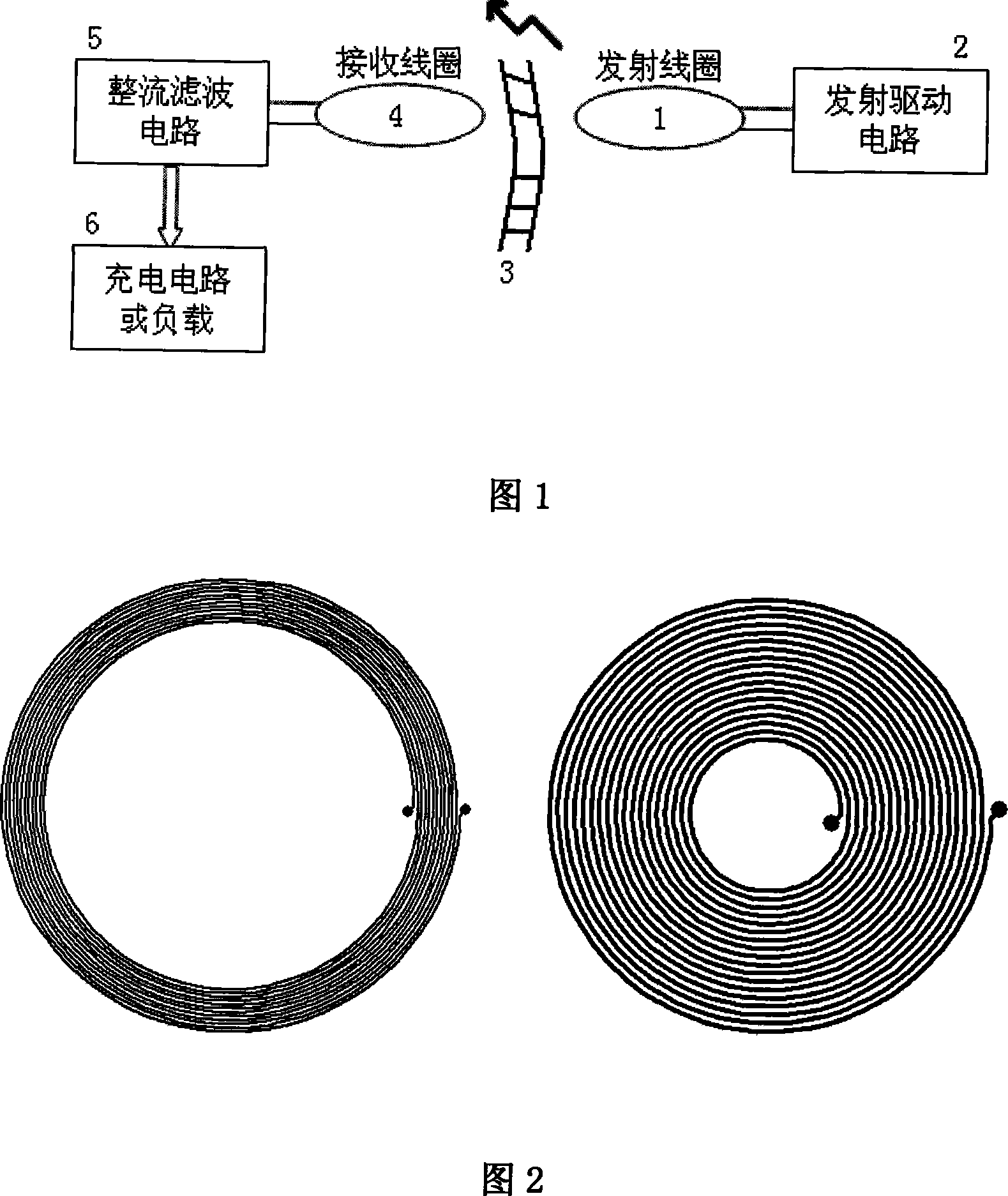 Electromagnetic induction energy supplying device for implantation type medical equipment