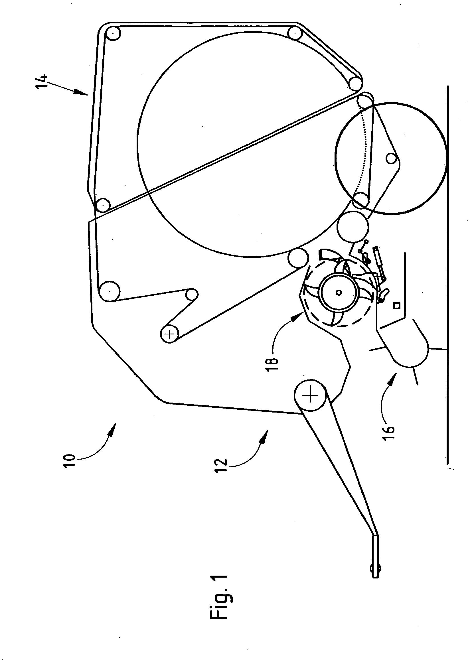 Crop processing device with relief system