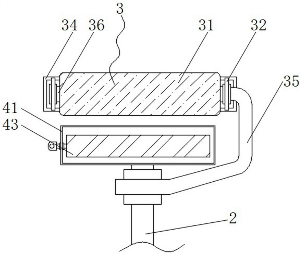 Mechanical spraying device, spraying mechanical arm and automatic spraying method