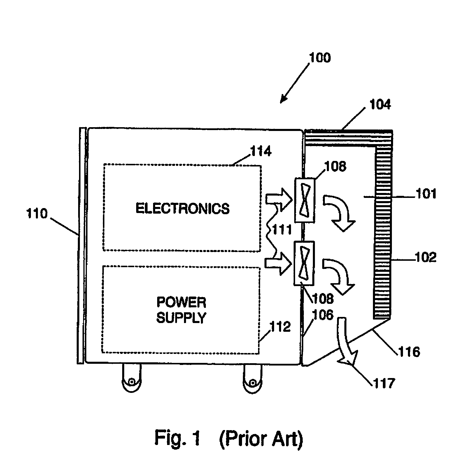 Method and Apparatus for Acoustic Noise Reduction in a Computer System Having a Vented Cover