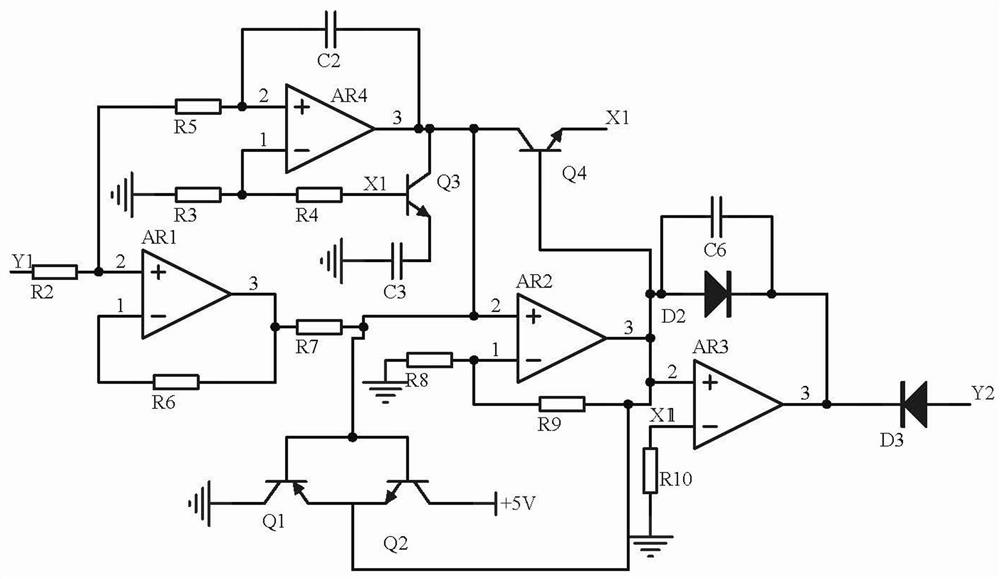 A signal calibration circuit for industrial building fire protection system