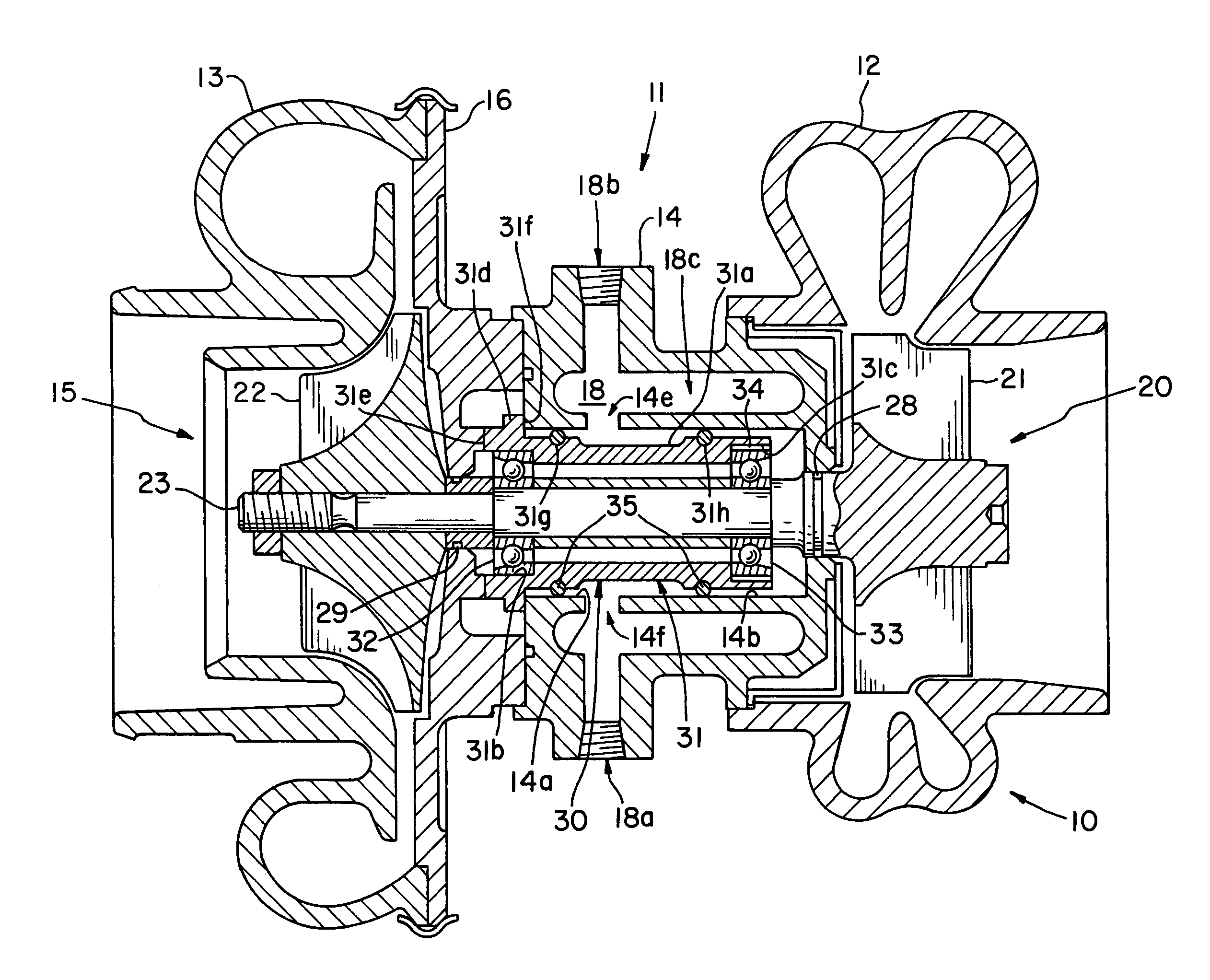 Bearing system for high-speed rotating machinery