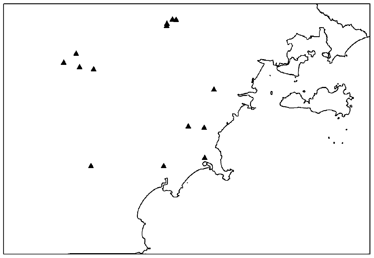 Near-surface atmospheric fine particulate matter concentration estimation method based on space-time weighted regression model