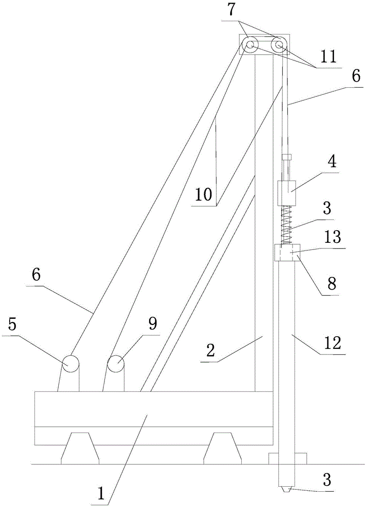 Full casing long-spiral bored pile machine and method of using same for construction