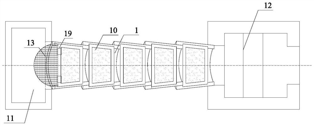 Construction method of ecological prefabricated reinforced concrete rapid trough drainage system