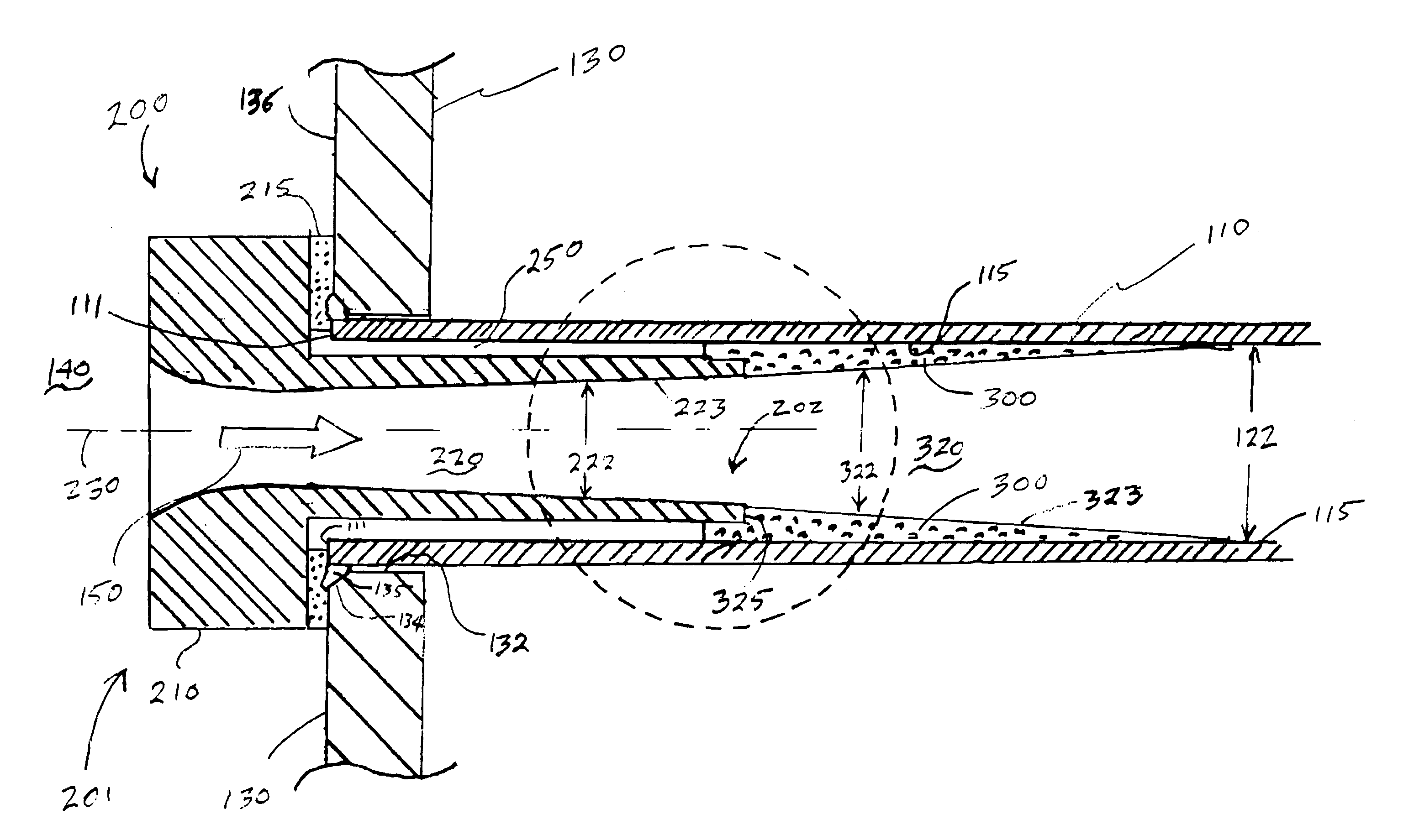 Apparatus and method for improving the durability of a cooling tube in a fire tube boiler