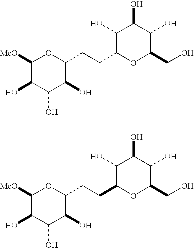 C-glycoside compounds for stimulating the synthesis of glycosaminoglycans