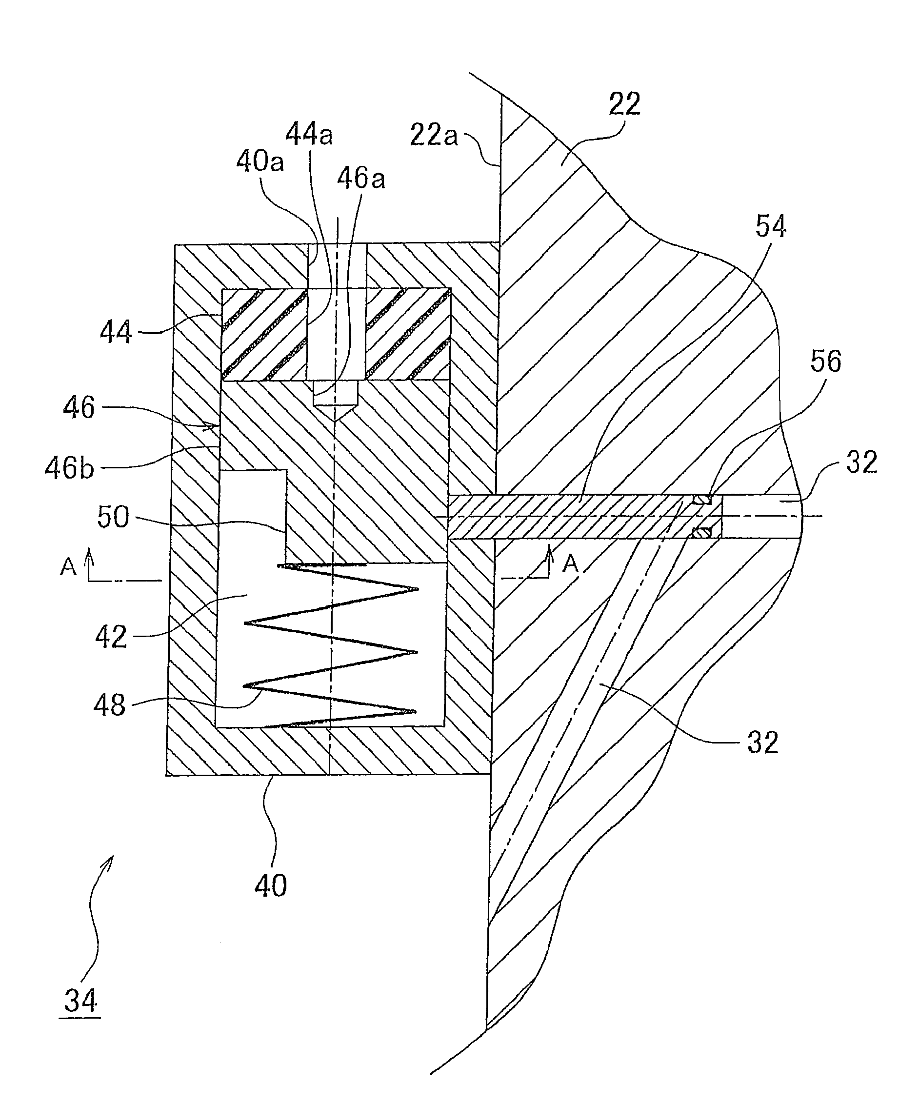 Valve system of high pressure tank for vehicle