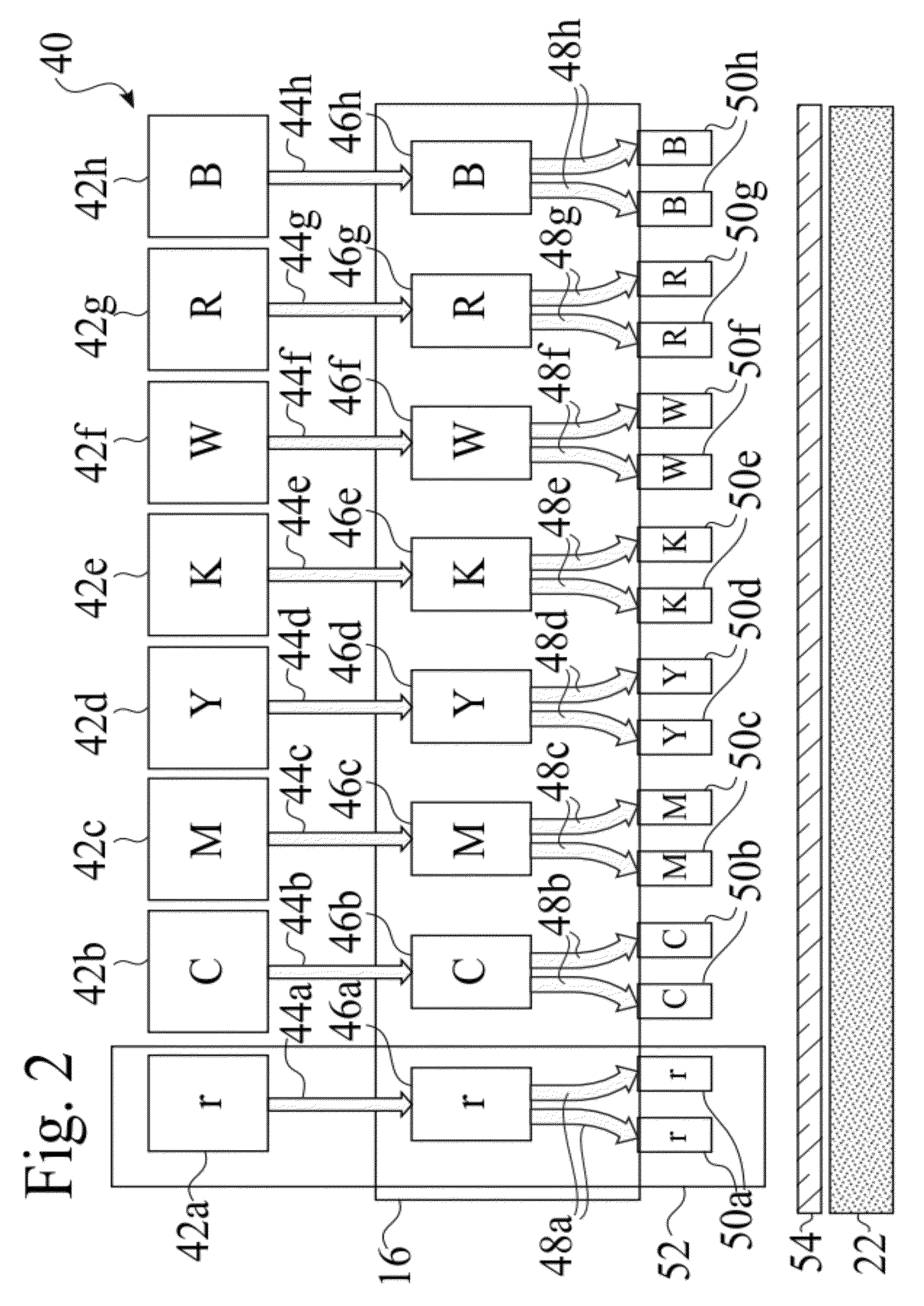 Binary epoxy ink and enhanced printer systems, structures, and associated methods