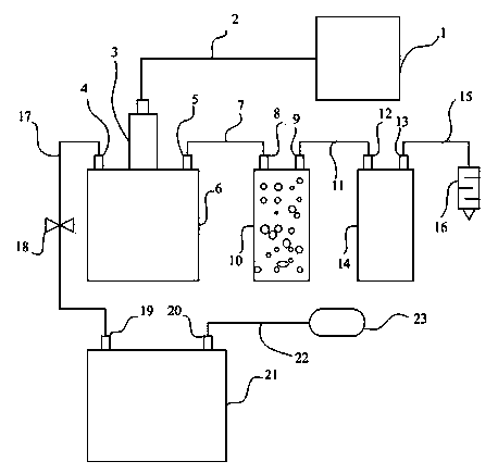 Suction device with real-time gas pressure detection function