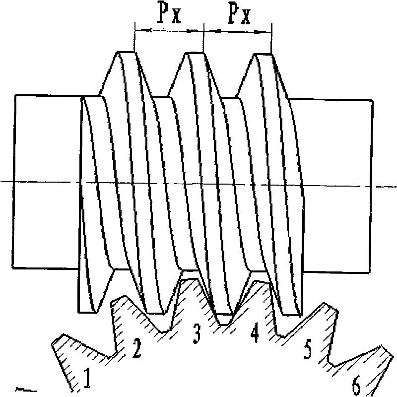 Method for manufacturing micro nth skipping-thread measuring gear
