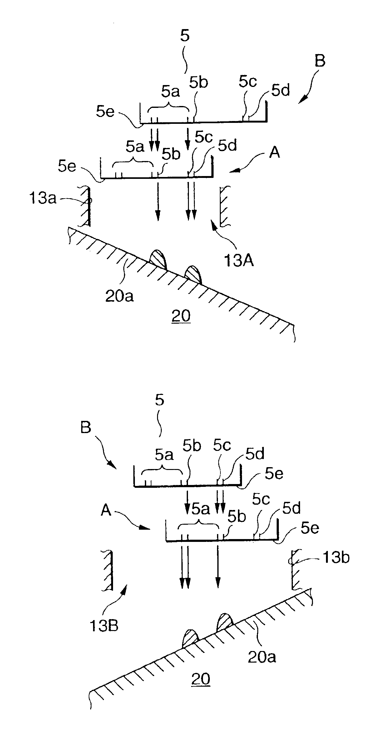 Flushing position controller incorporated in ink-jet recording apparatus and flushing method used for the same