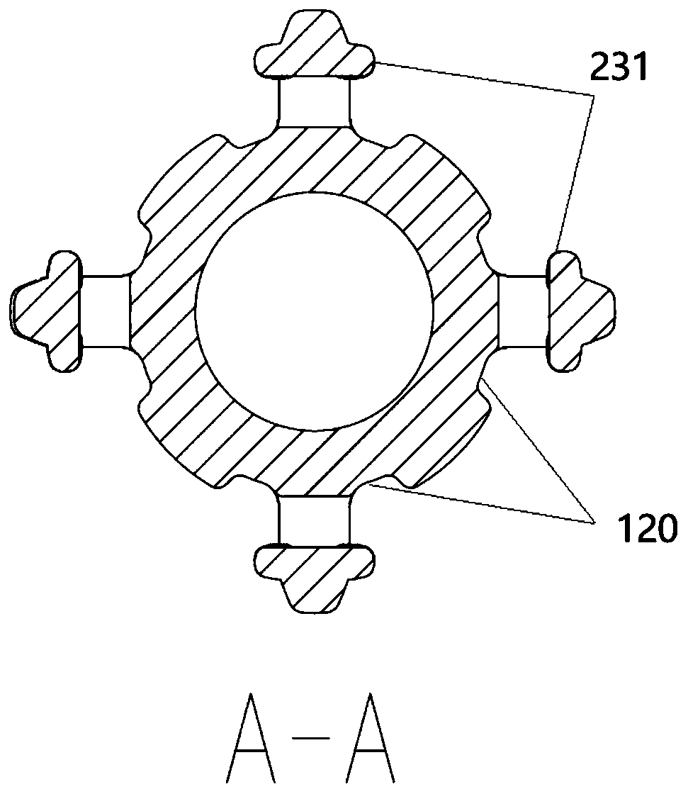 Moving type inclinometer sliding device and inclinometer device