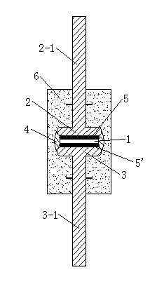 Axial diode and fabrication method of axial diode with polyimide glue as protection glue layer