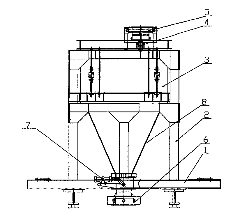 Carbon environmental protecting type burden charging carriage